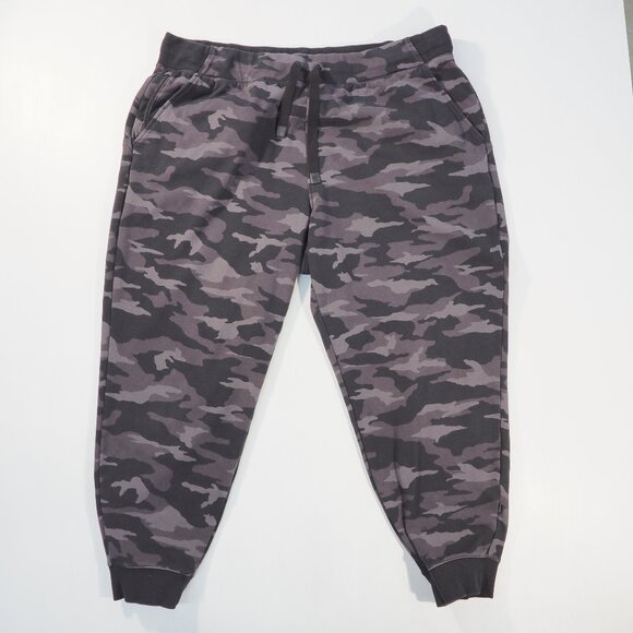 Athleta Pants - Athleta Jogger Pants Plus Size 2X Black Camo Sweatpants Workout Walk Gym Yoga